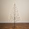 6ft. Pre-Lit Artificial Halloween Black Starburst Tree with 1680 Fairy Warm White LED Lights